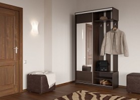 Леон дверь шкафа купе зеркальная 590